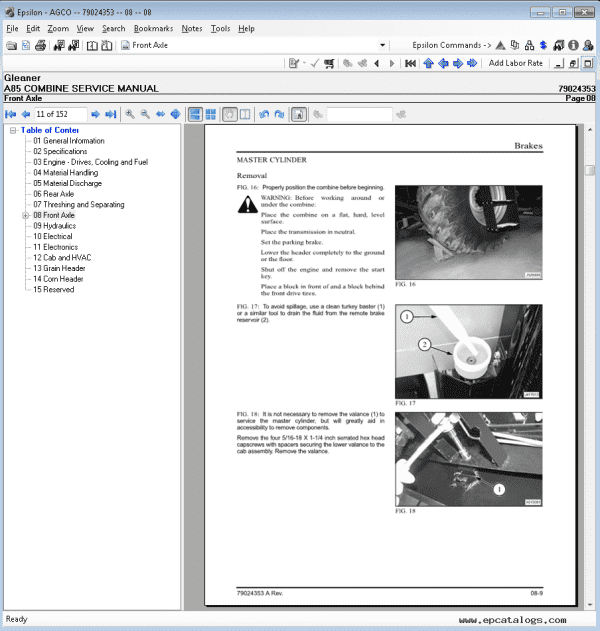 AGCO Parts Catalog & Workshop Manuals - Image 2