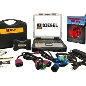 Universal Diesel Truck Diagnostic Tool & Scanner Laptop Kit