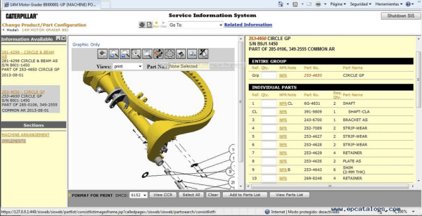Caterpillar SIS Offline | CAT SIS 2024/12 Download or Purchase on USB HDD