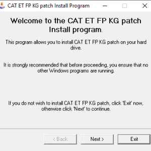 CATERPILLAR ET 2021 PATCH