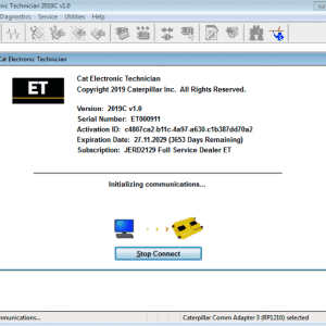 Caterpillar ET 2022A (FULL ACTIVATED)