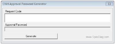 CNH APPROVAL PASSWORD GENERATOR v0.3