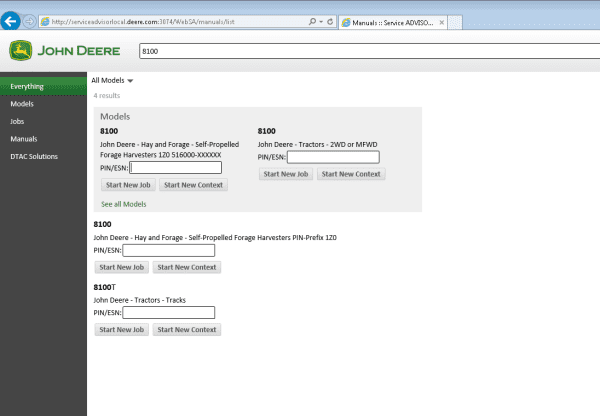 John Deere Service Advisor 5.3.125(replaces 5.2) 2021 Offline Agriculture & Turf Equipment Division - Image 3