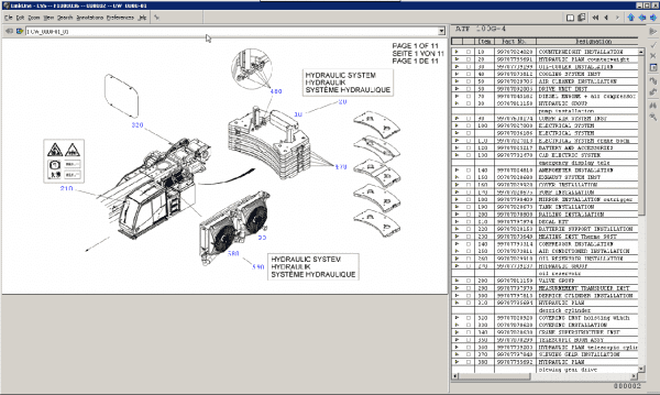 TADANO SPARE PARTS CATALOG 2022