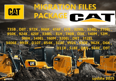 Caterpillar Migration & Decertification files package